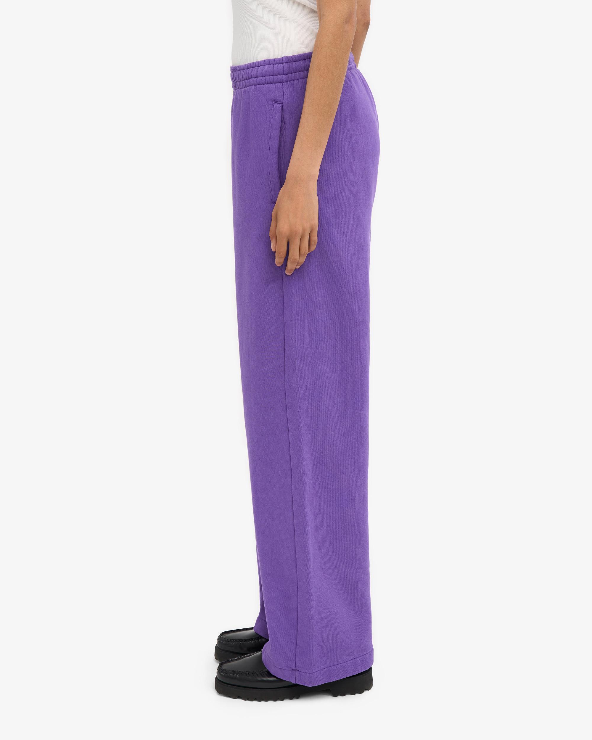 Organic Straight Leg Sweatpants - Ultra Violet Product Image