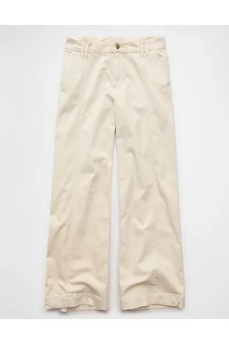 AE Stretch Low-Rise Ultra Wide-Leg Convertible Trouser Women's Product Image