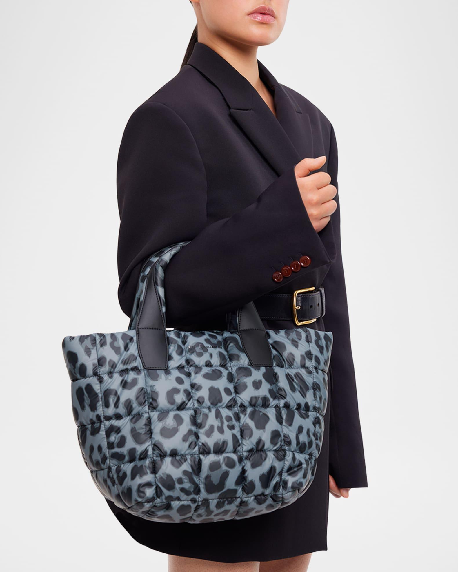 Porter Small Leopard Quilted Tote Bag Product Image