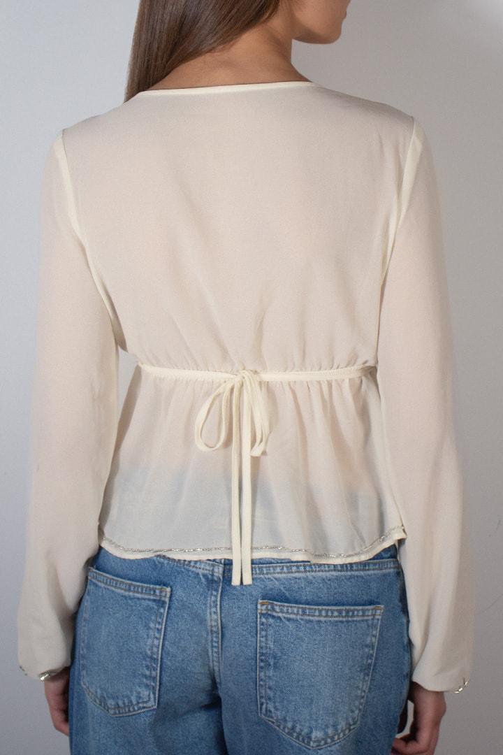 Beaded blouse Product Image