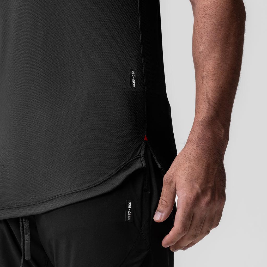 0830. AeroSilver® Tank Top - Black Product Image