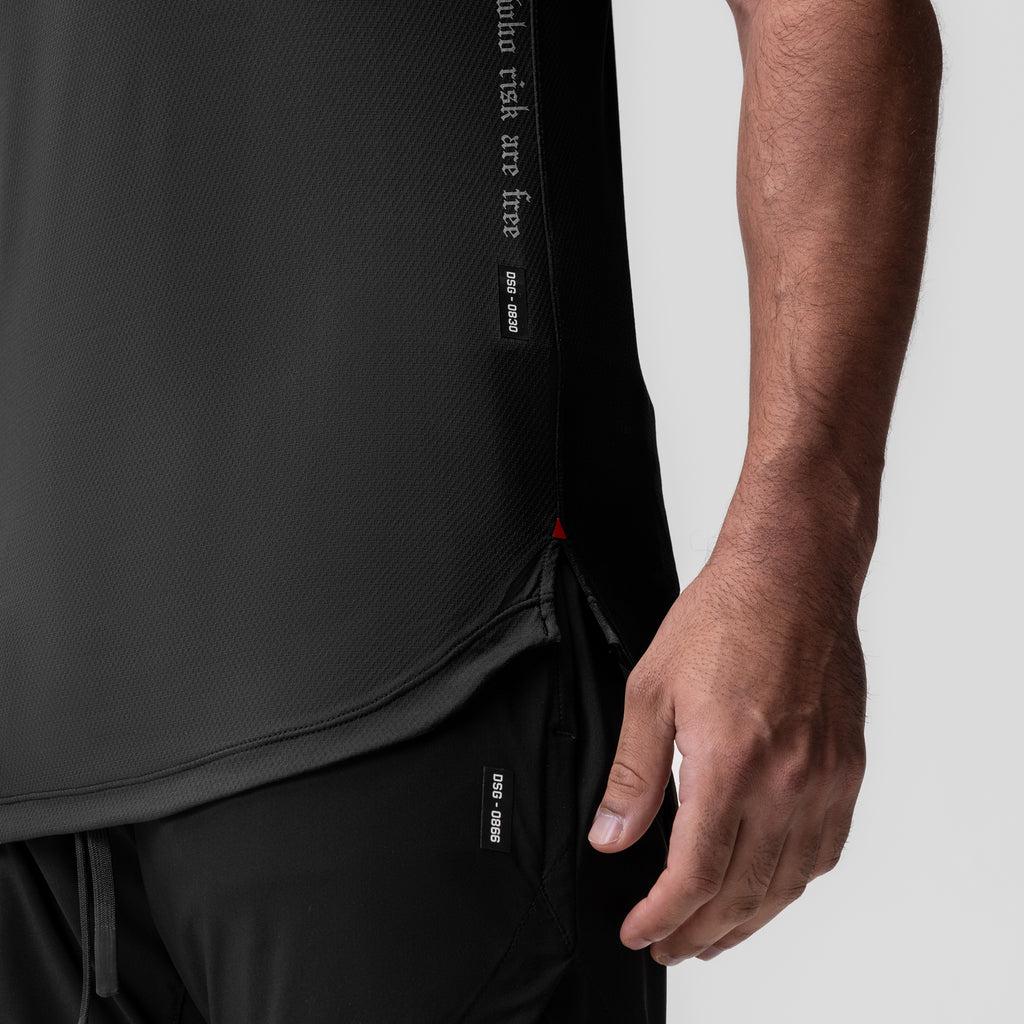 0830. AeroSilver® Tank Top - Black Product Image