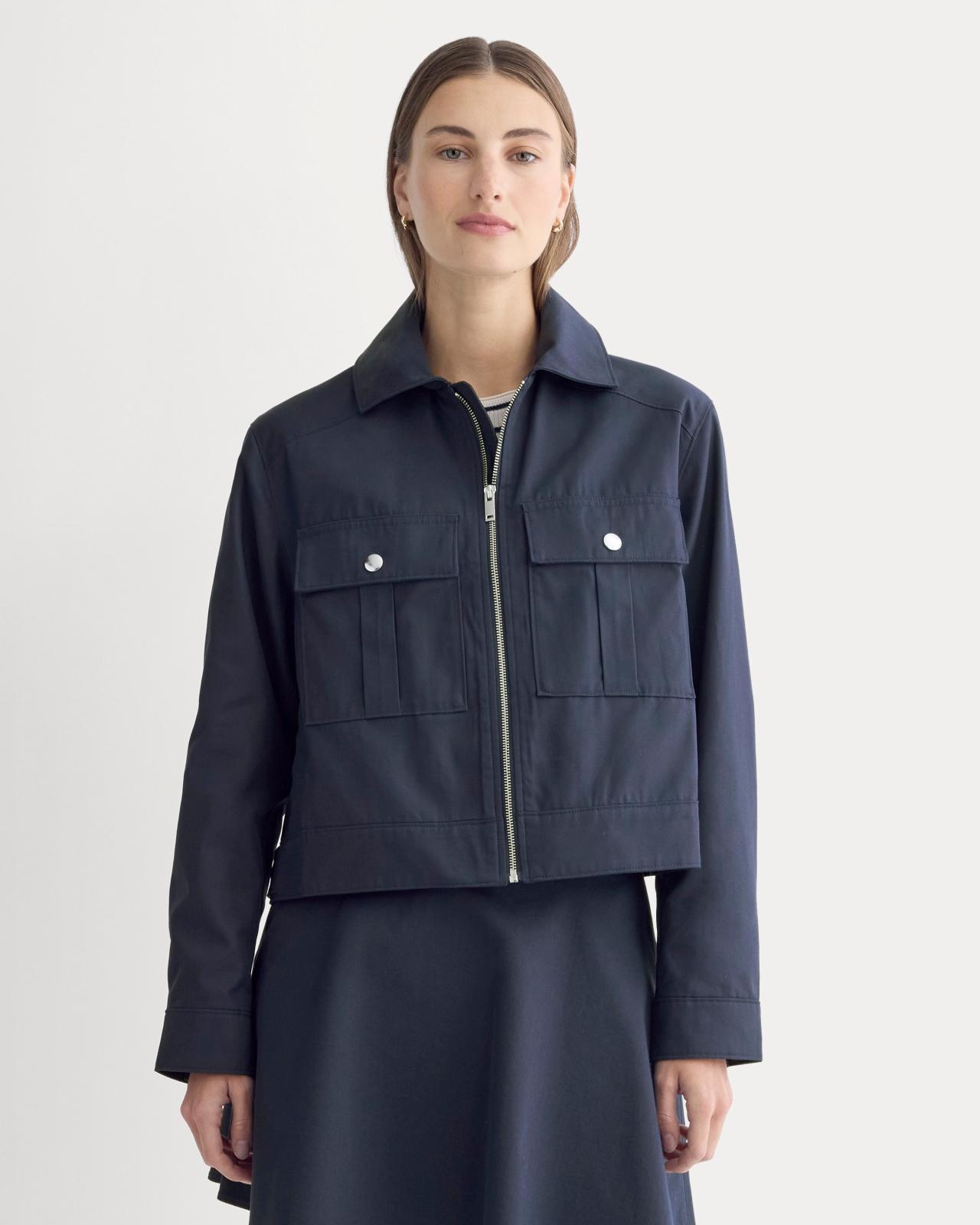 The Cropped Utility Jacket Product Image