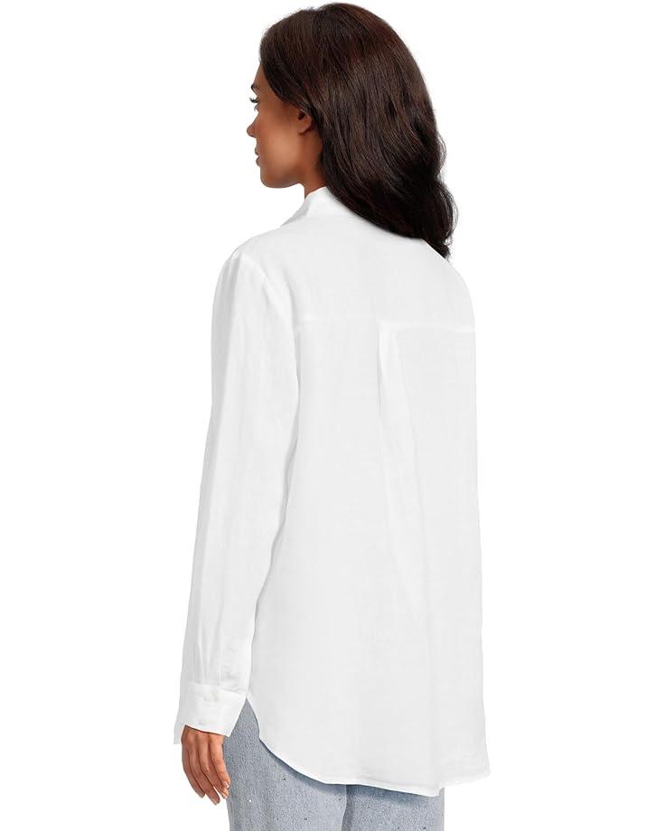 Women's Eileen Fisher Classic Collar Long Shirt Product Image