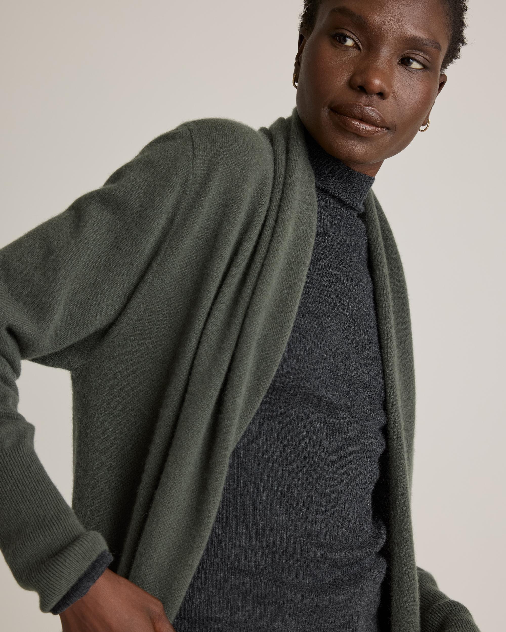 Quince | Women's Mongolian Cashmere Duster Cardigan Sweater Size XS Product Image