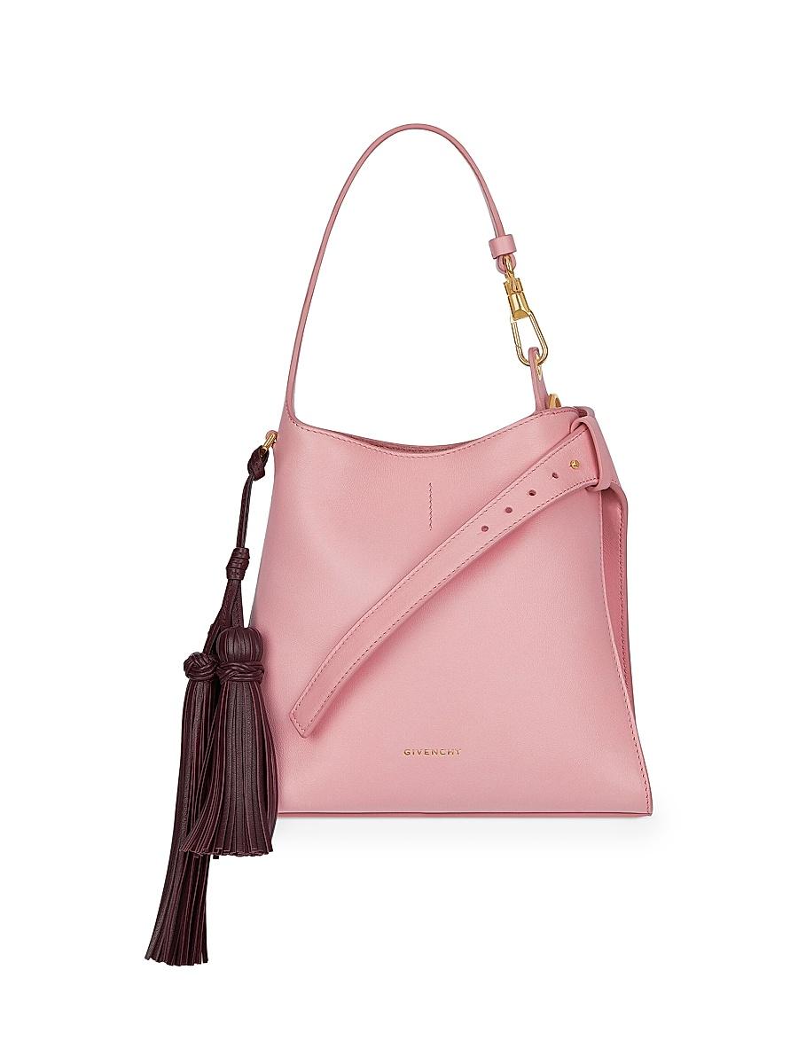 Womens Mini Belted Hobo Bag in Leather Product Image