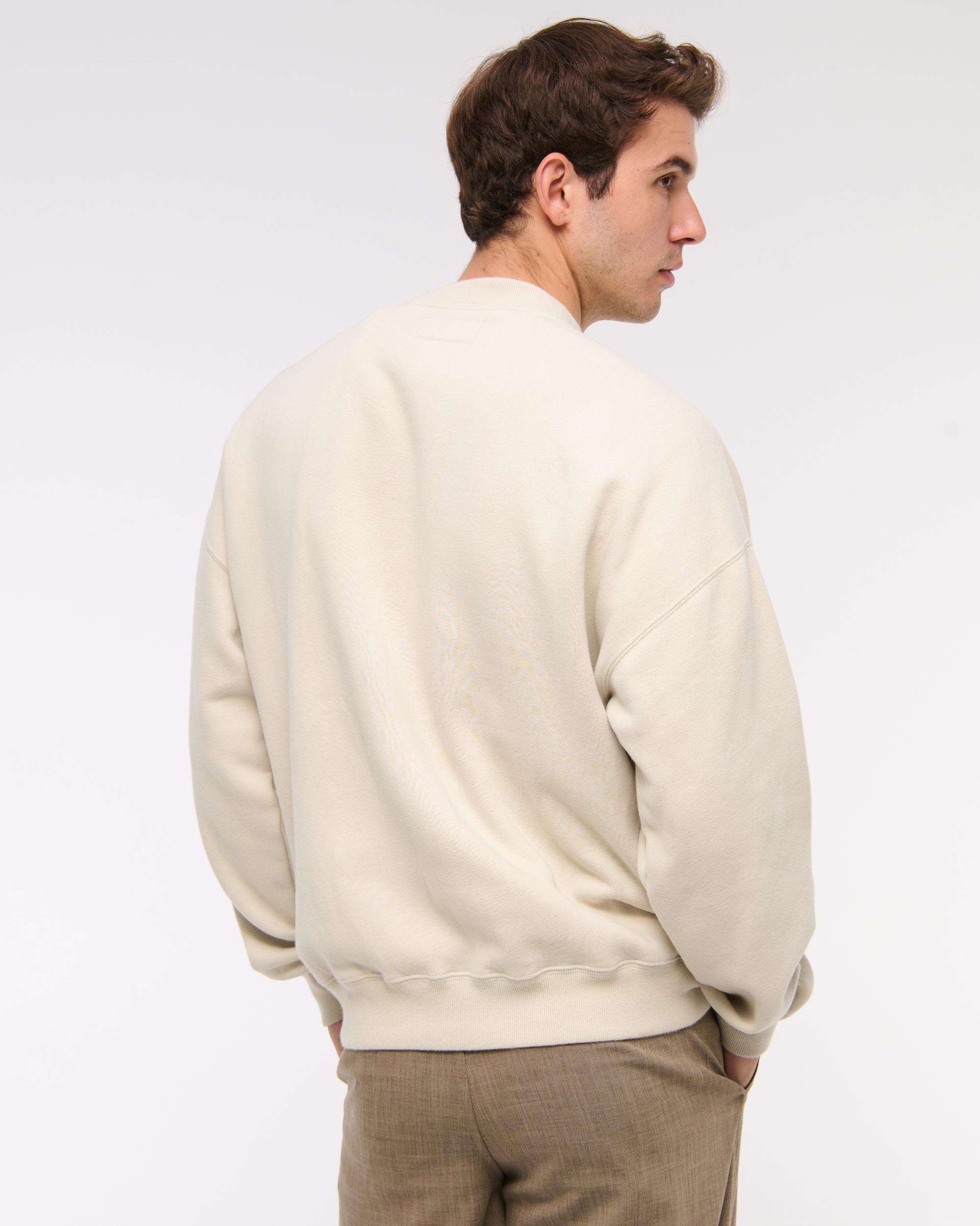 Fishing Graphic Crew Sweatshirt Product Image