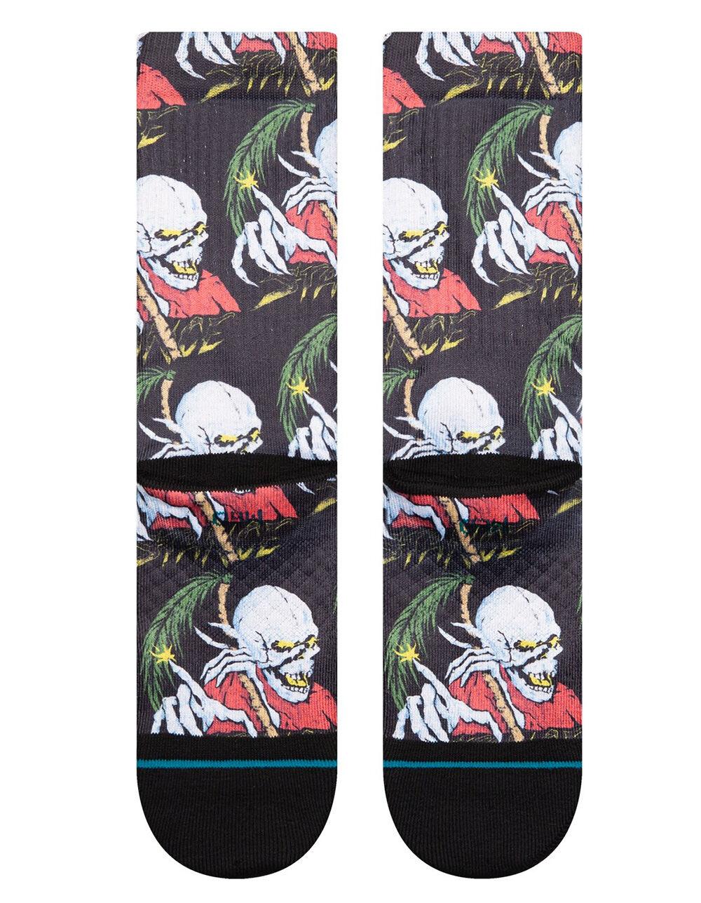 STANCE Palm Slayer Mens Crew Socks - BLACK COMBO Product Image