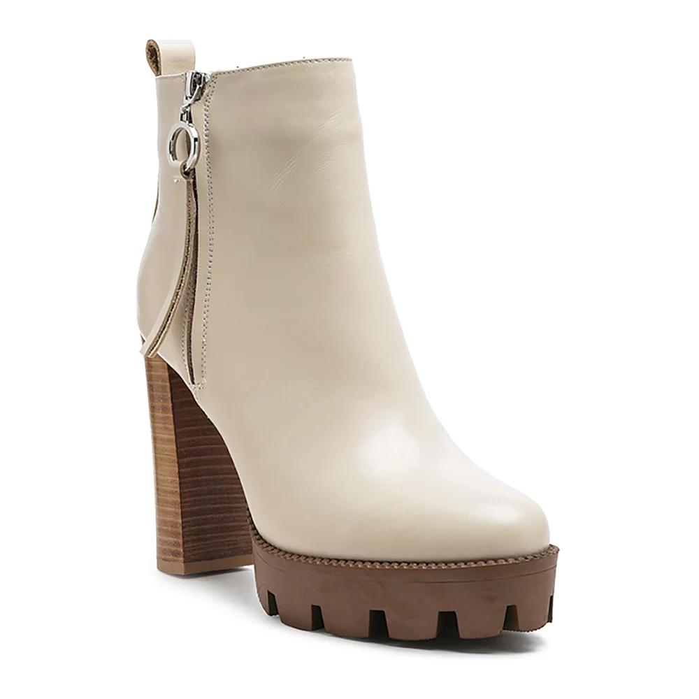 Rag & Co Mistress Women's Block Heel Ankle Boots,  Product Image