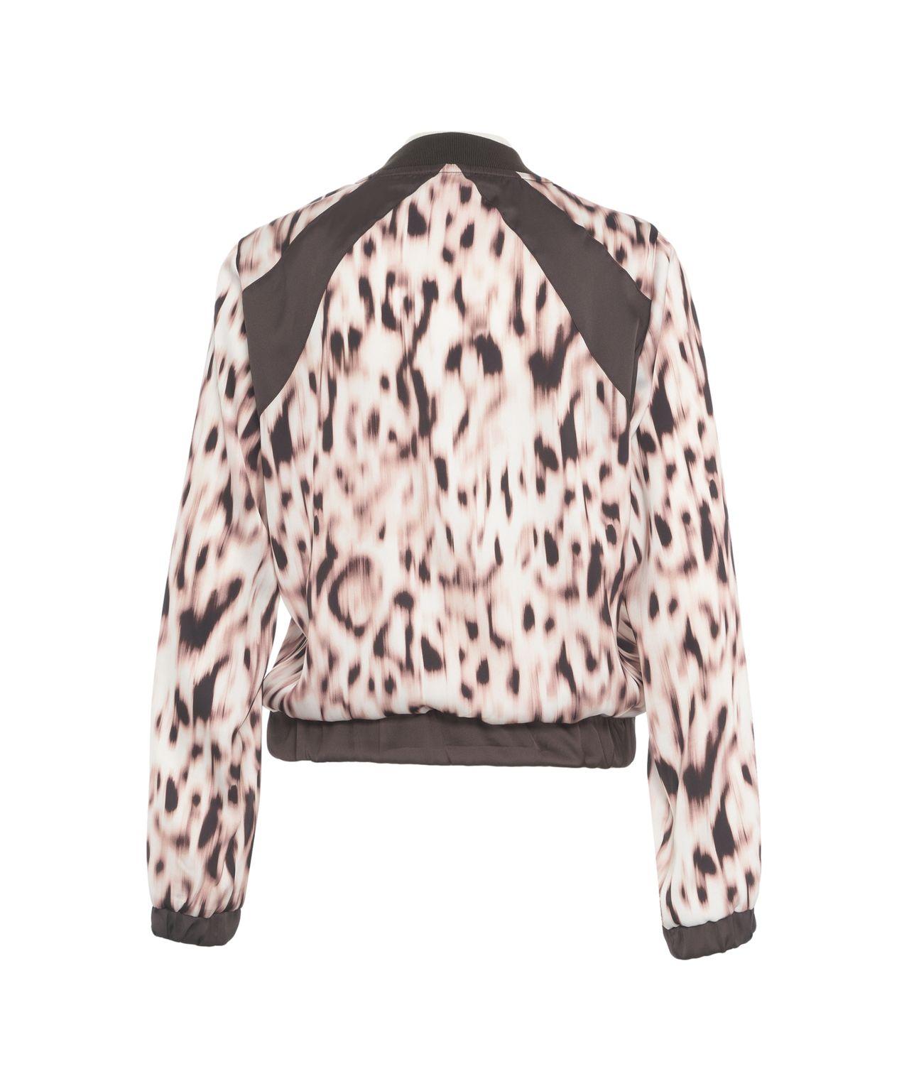 Bomber jacket with animal print Product Image
