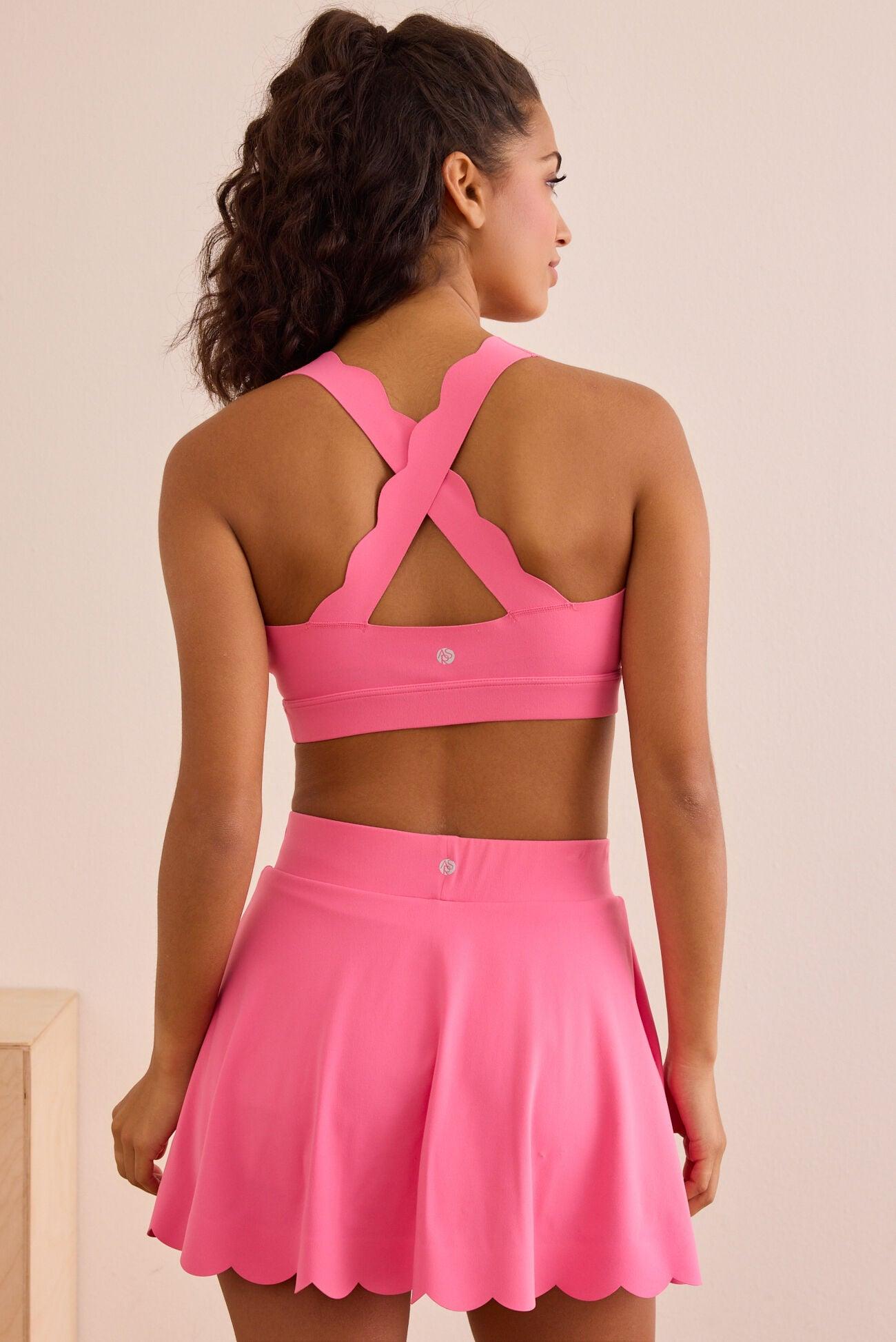 Speed Up Scallop Sports Bra Product Image