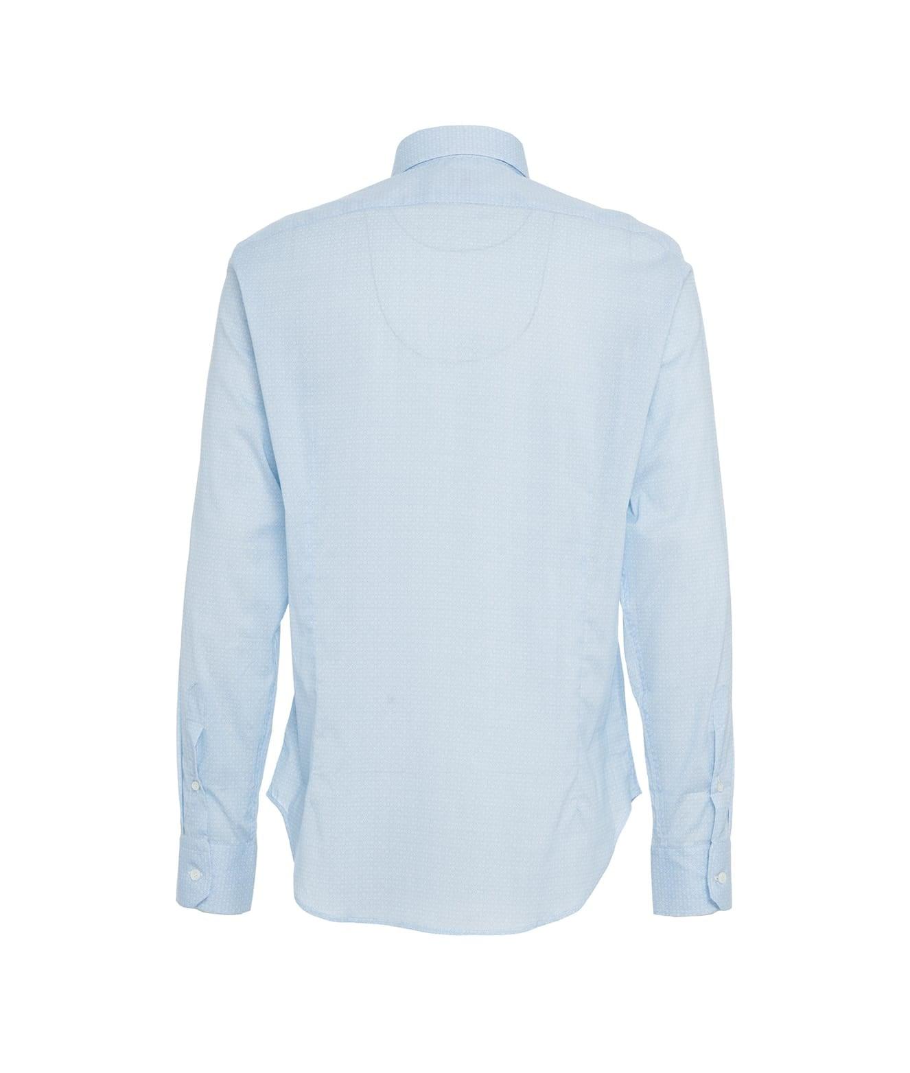 Fine cotton shirt with floral pattern Product Image