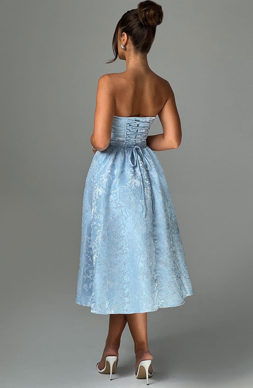 Saoirse Midi Dress - Blue Product Image