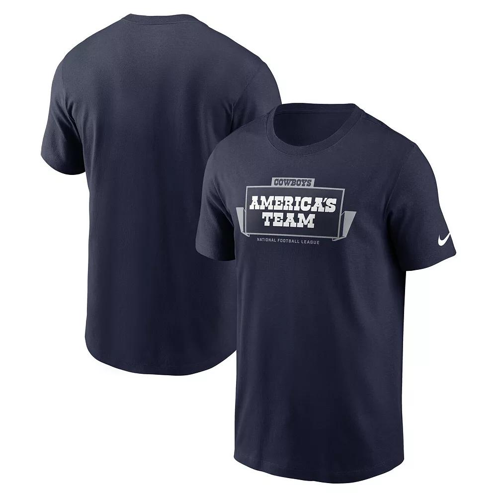 Men's Nike Navy Dallas Cowboys Primetime Local Essential T-Shirt,  Product Image