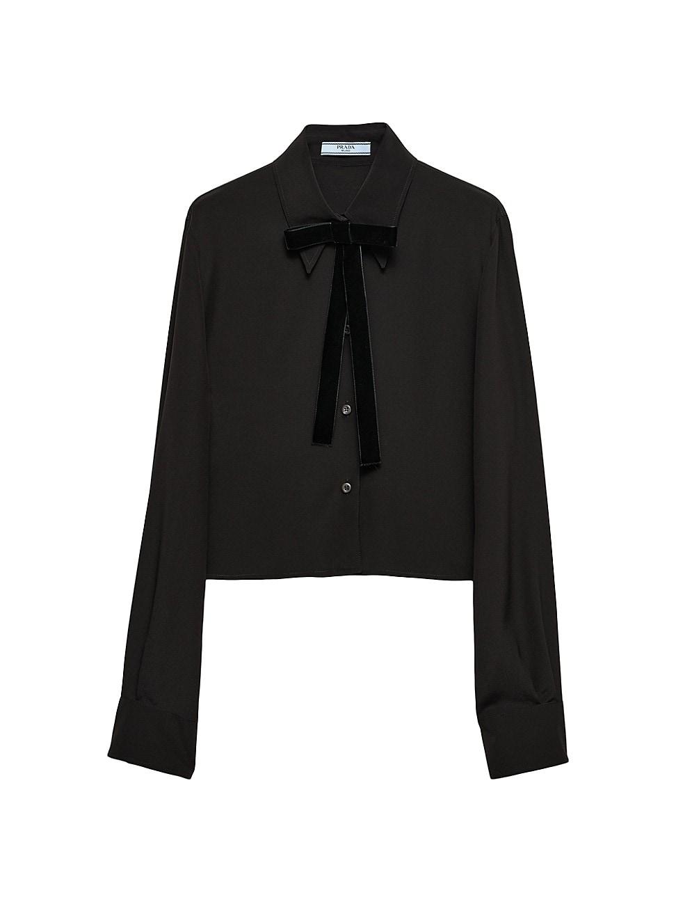 Womens Crepe De Chine Shirt Product Image