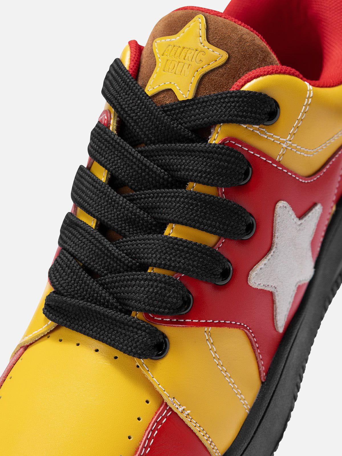 Triple Star Color Blocking Skate Shoes Product Image