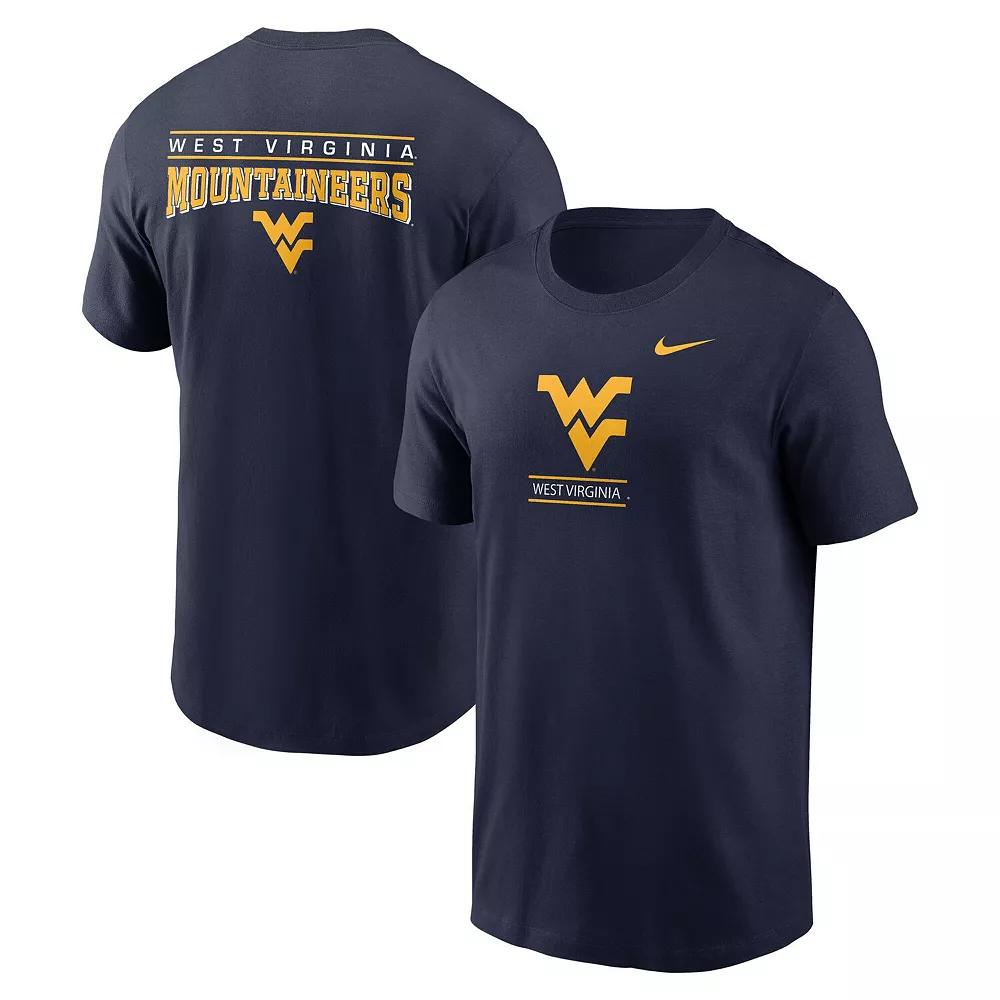 West Virginia Mountaineers Nike Mens College T-Shirt | N19941SWVN-8V3 Product Image