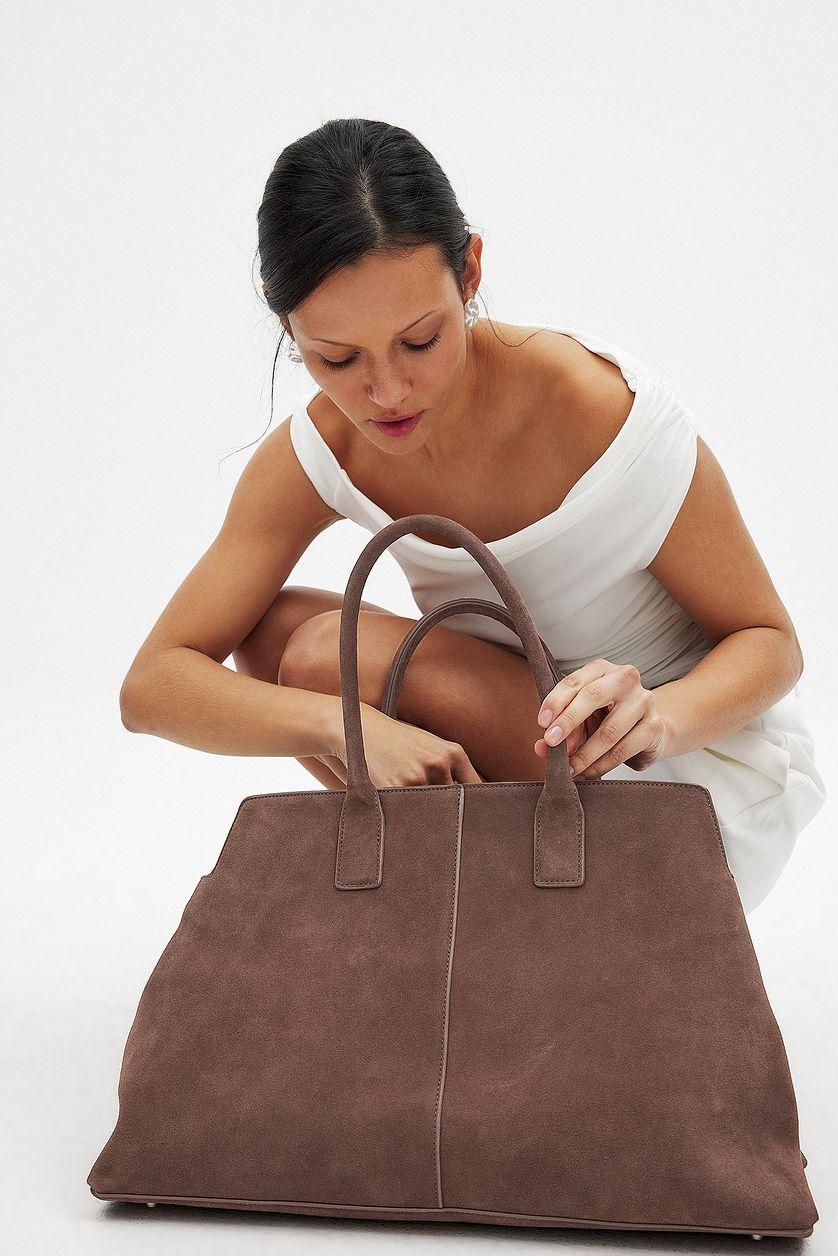 Big Suede Tote Bag Product Image