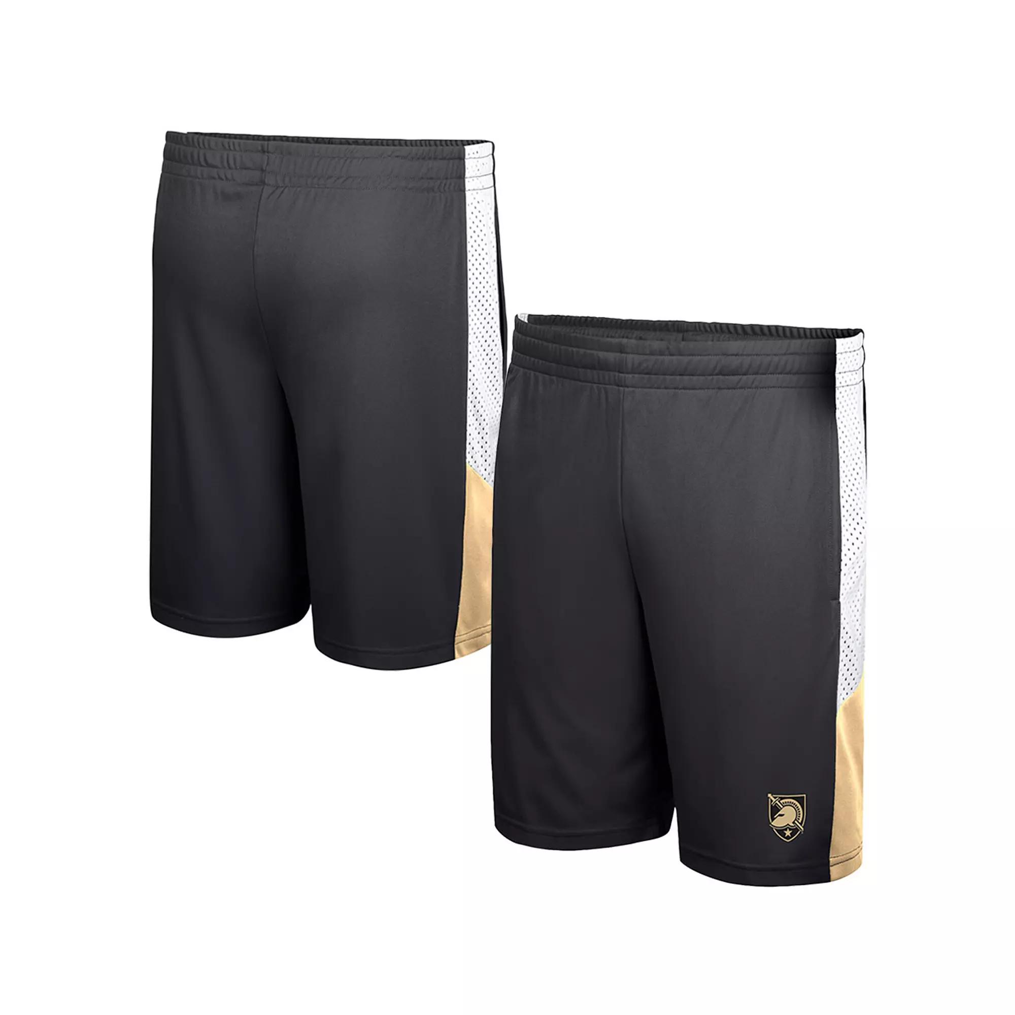 Men's Colosseum Black Army Black Knights Very Thorough Shorts,  Product Image