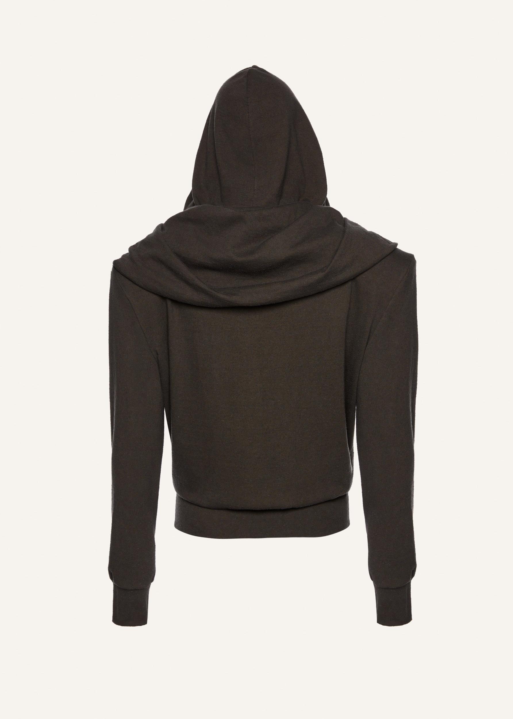 Hooded sweatshirt in dark grey Product Image