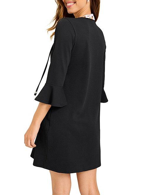 Tommy Bahama Island Cays V-Neck Flounce Sleeve Swim Cover-Up Dress Product Image