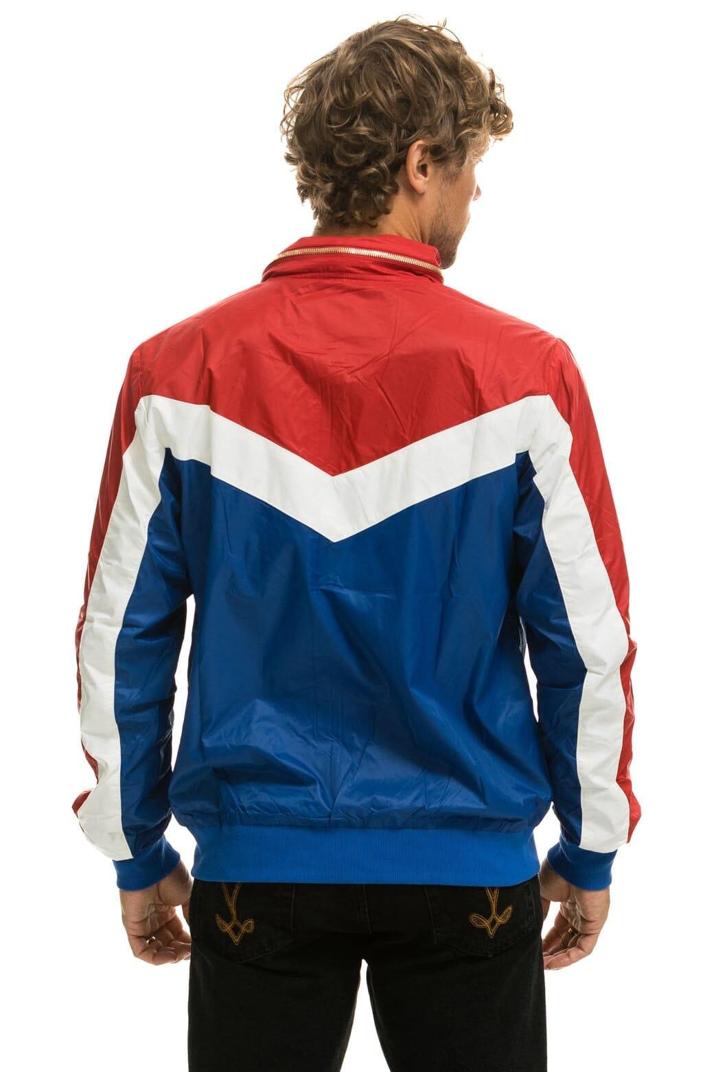 MEN'S WINDBREAKER JACKET - CLASSIC USA Male Product Image