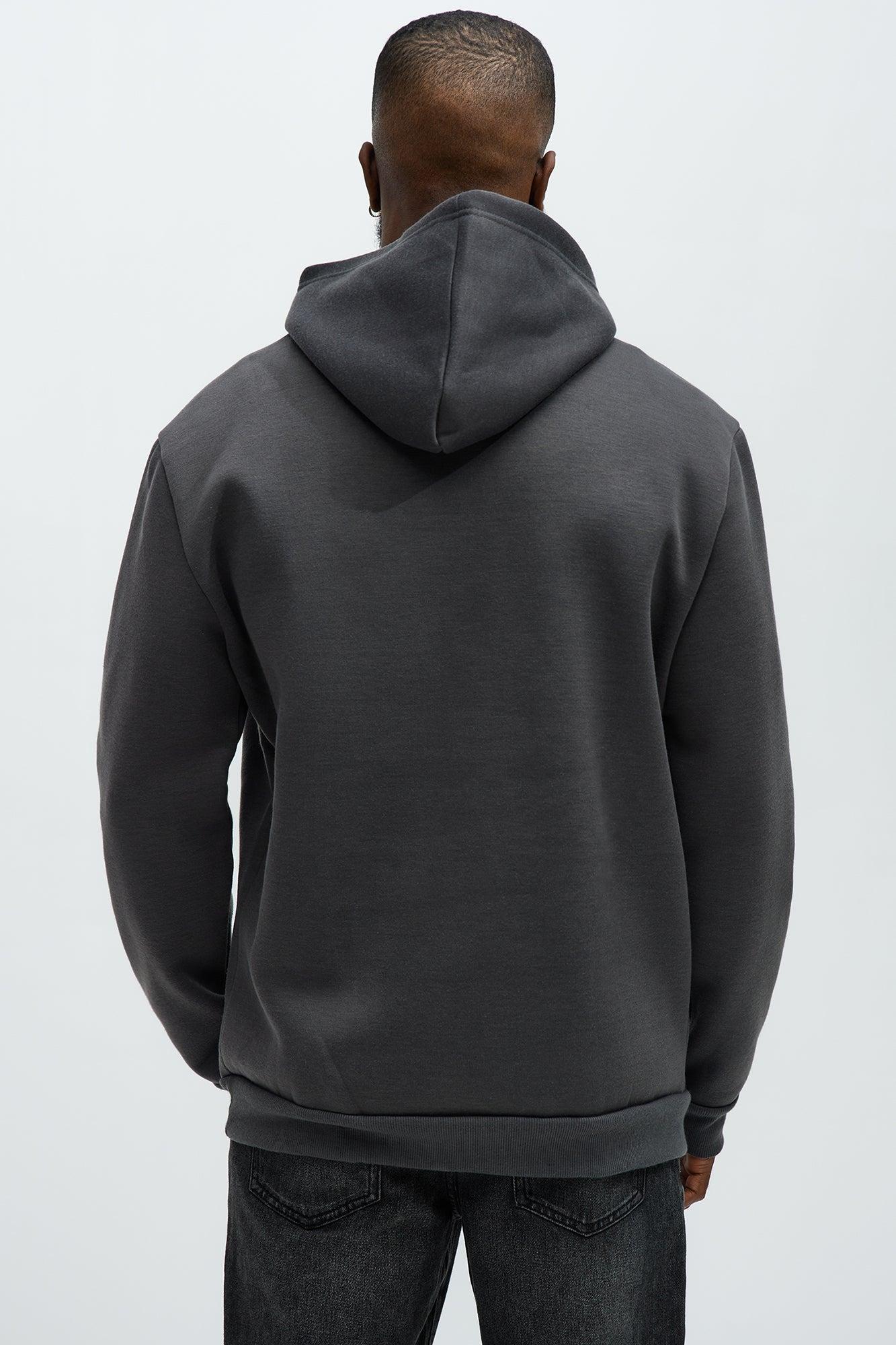 Dodge Hellcat Racing Hoodie - Grey Product Image