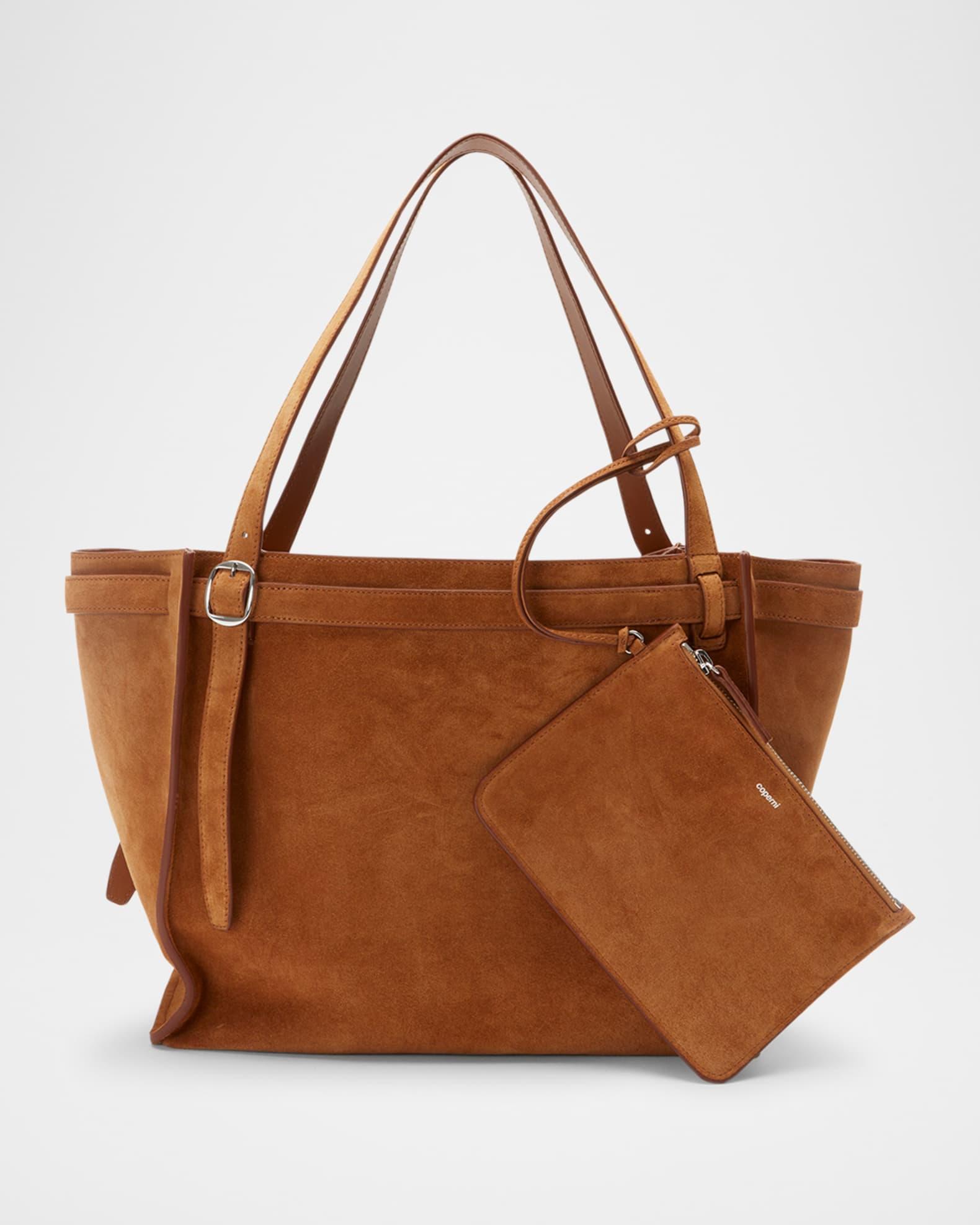 Belt Suede Shoulder Bag Product Image