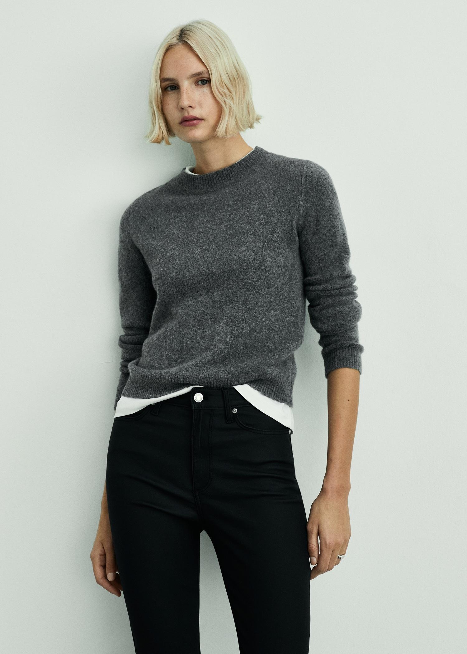 Skinny coated jeans - Women | MANGO USA Product Image