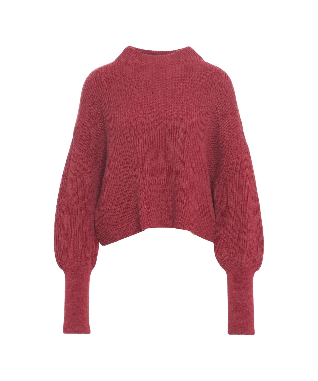 Wool Blend knit sweater Product Image