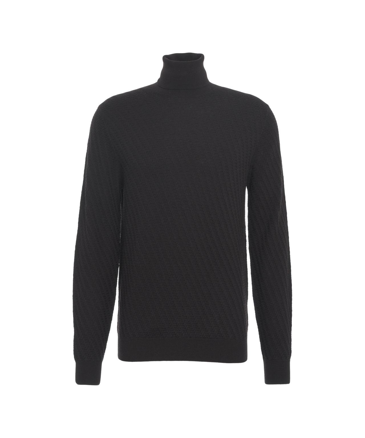 Virgin wool turtleneck sweater Product Image