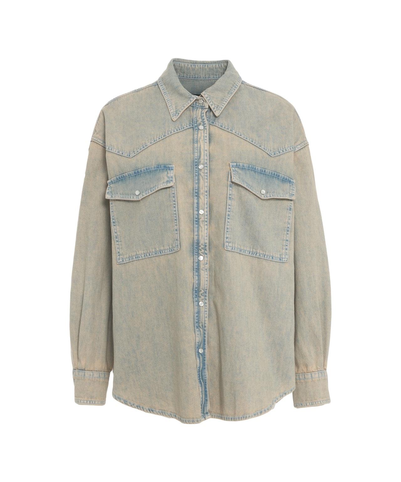 Western denim shirt Product Image