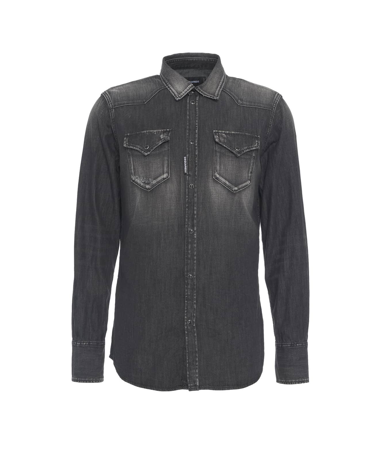Western denim shirt Product Image