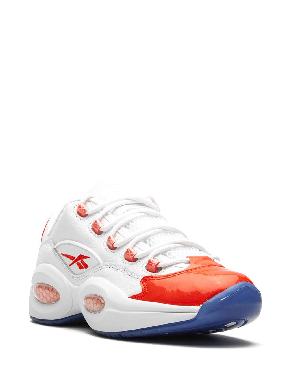 Question Low "Patent Vivid Orange" sneakers Product Image