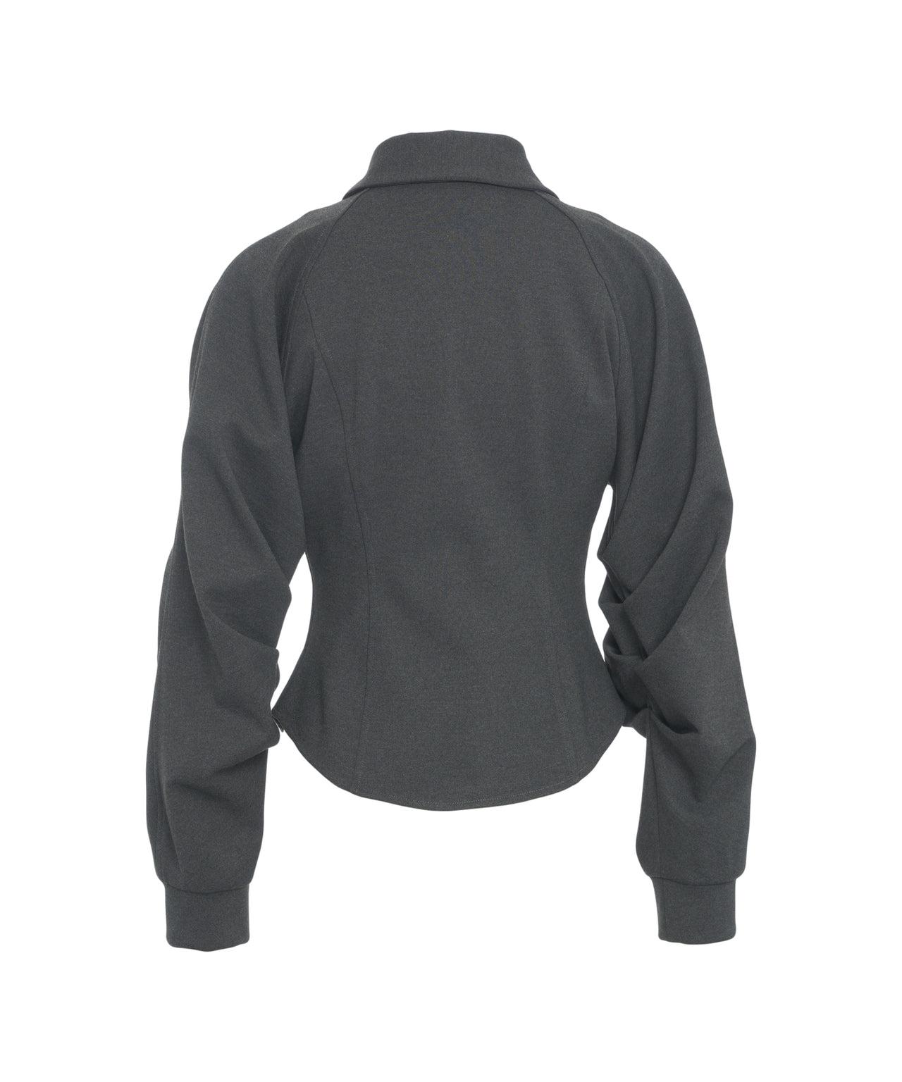 Jacket with puff sleeves Product Image