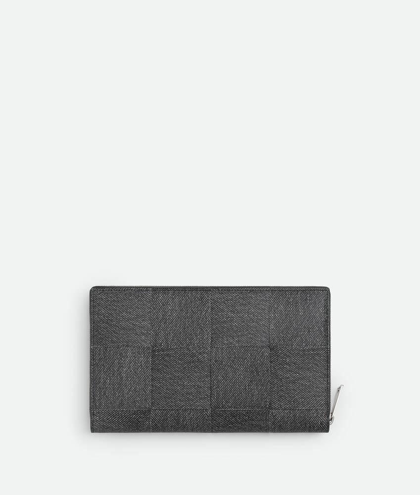 Men's Cassette Zip Around Wallet in Mid grey/ardoise Product Image