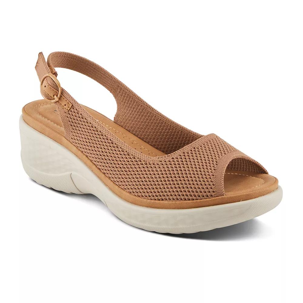 Flexus by Spring Step Mayberry Women's Slingback Sandals, Size: 39, Brown Product Image