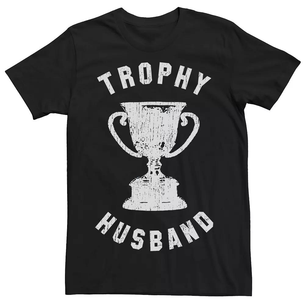 Men's Trophy Husband Picture Tee, Size: Large, Black Product Image