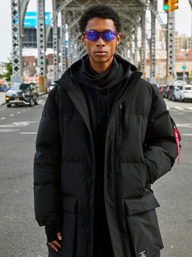 LONG PUFFER PARKA Male Product Image