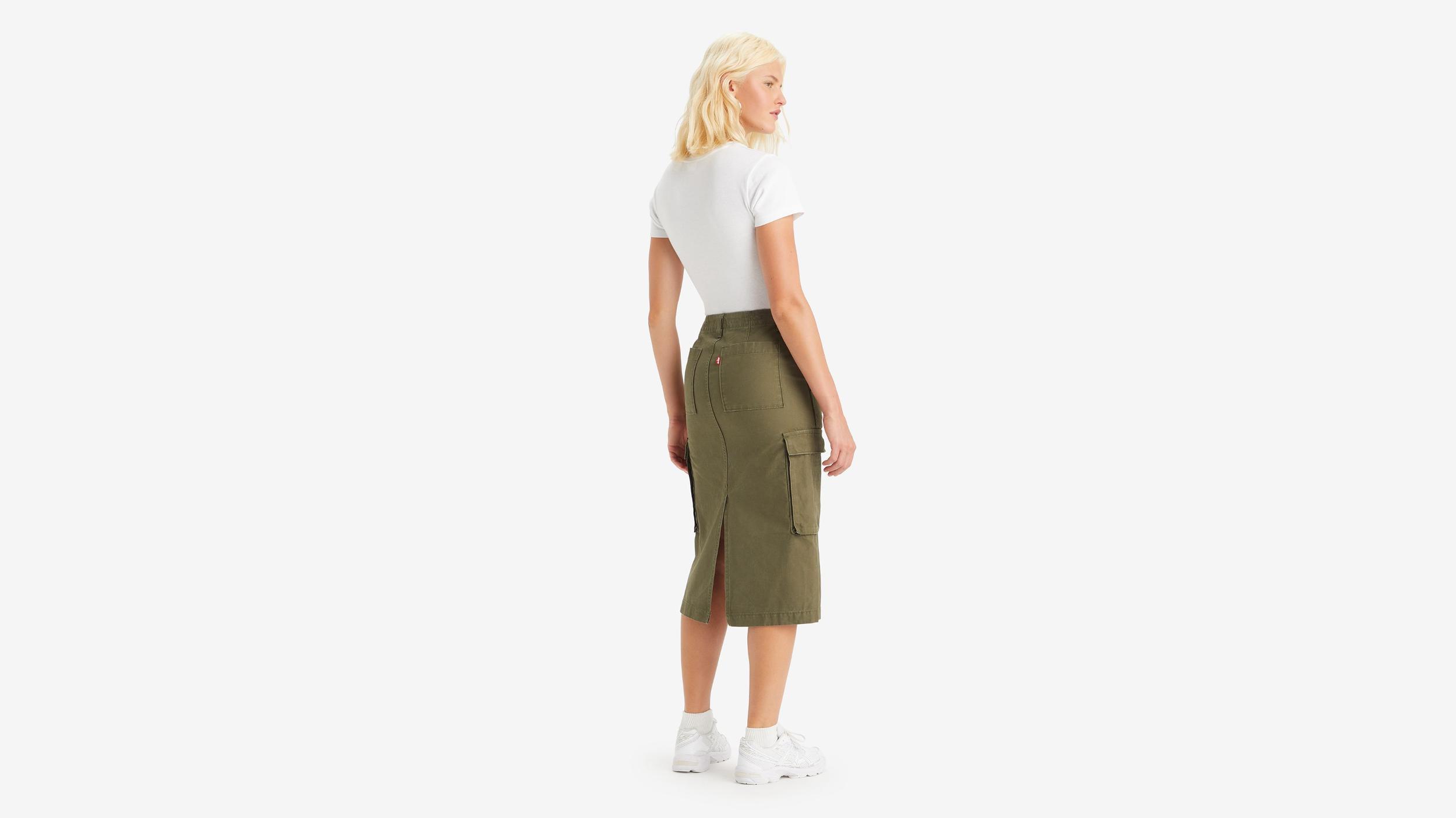 Cargo Midi Skirt Product Image
