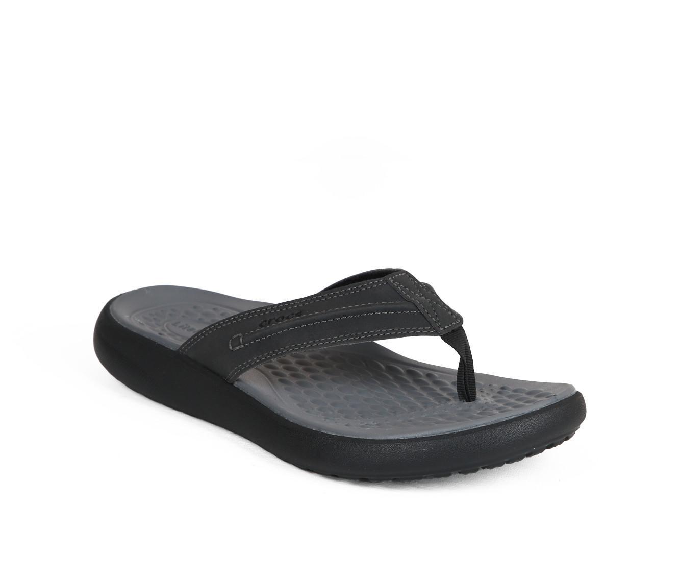 Men's Crocs Yukon Vista II Literide Flip Flops Product Image