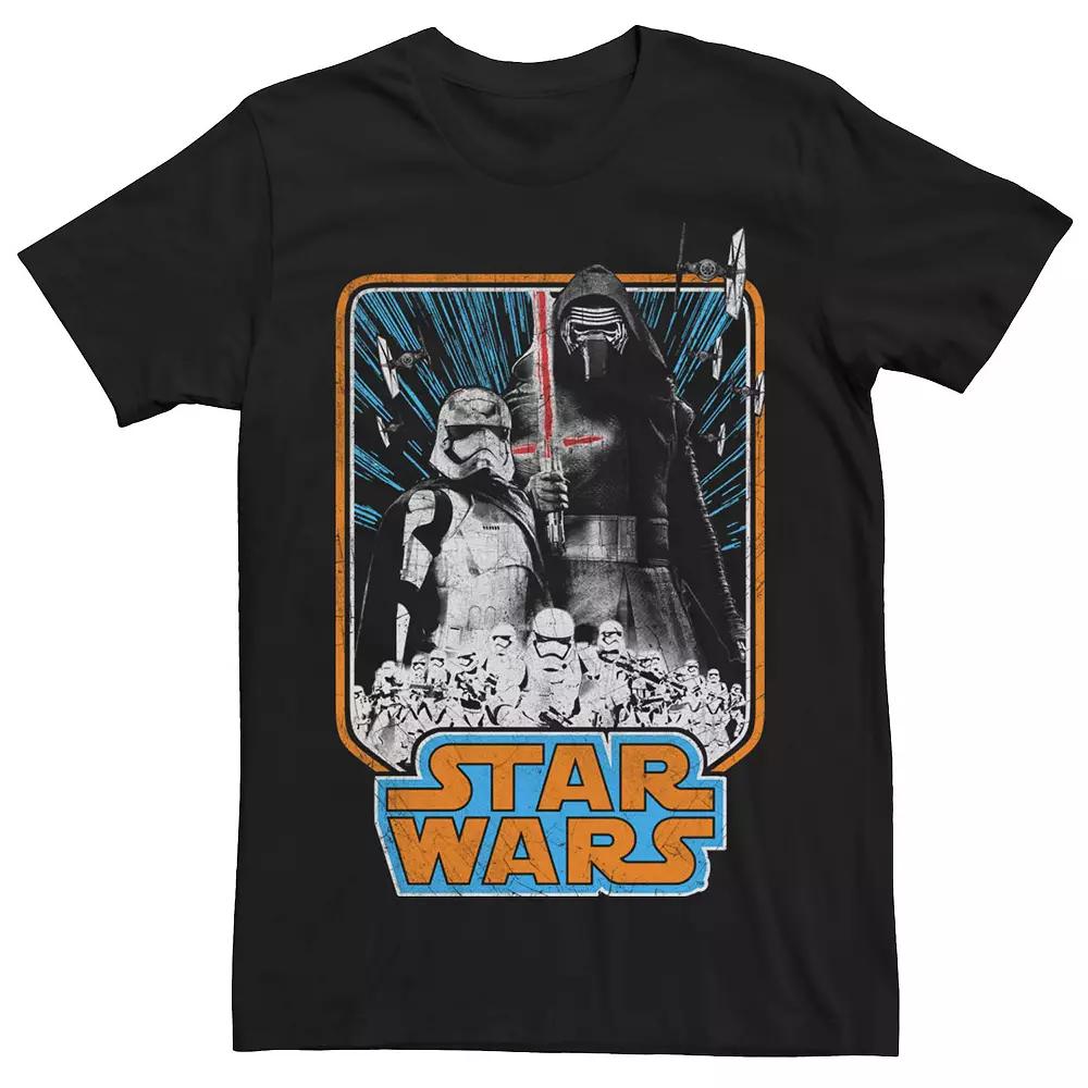 Men's Star Wars The Force Awakens Kylo And Starships Tee,  Product Image
