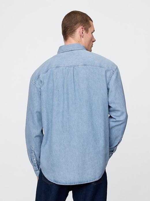 Denim Big Shirt Product Image