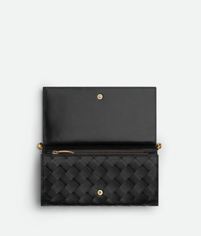 Women's Solstice Large Flap Wallet in Black Product Image