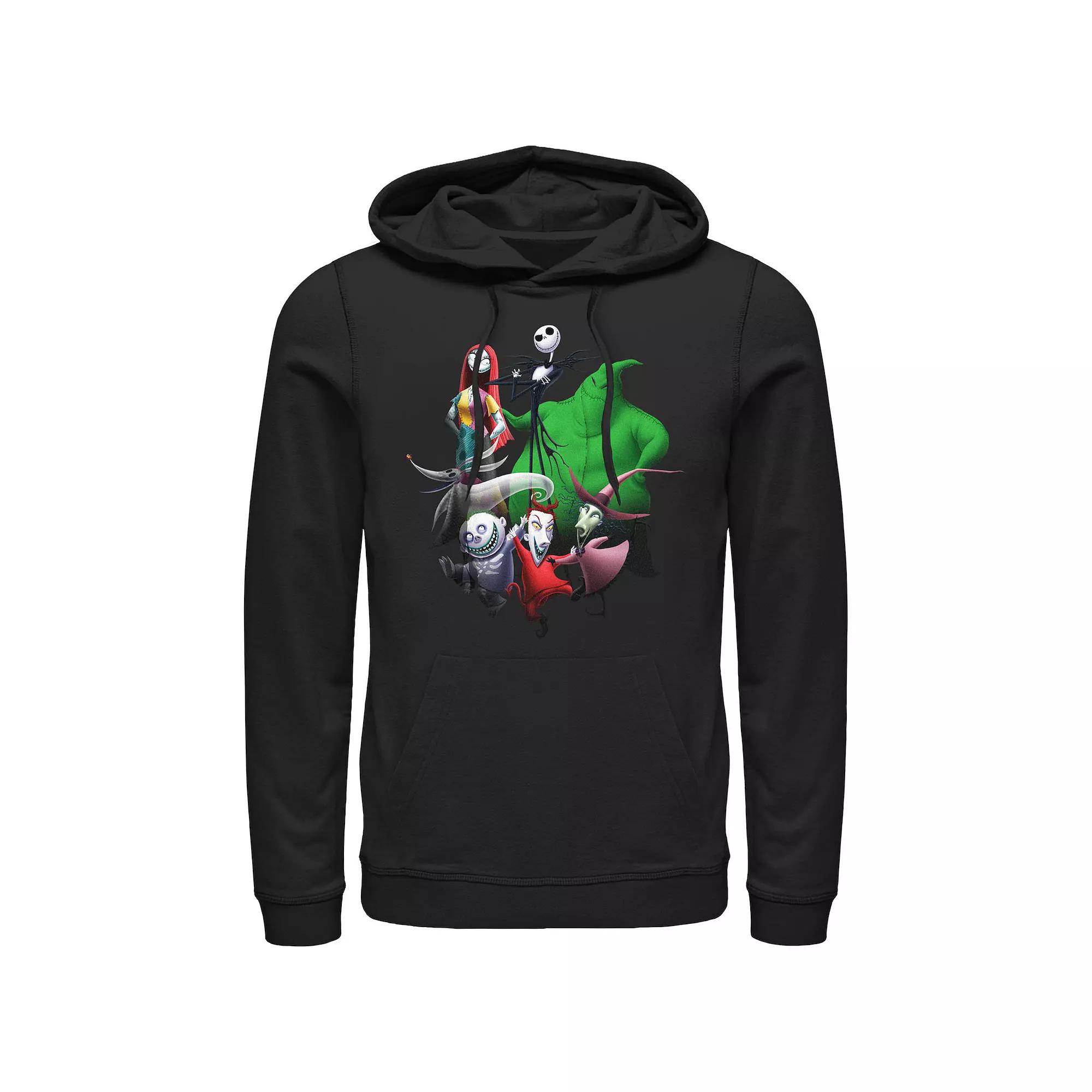 Disney's The Nightmare Before Christmas Group Shot Men's Graphic Hoodie,  Product Image