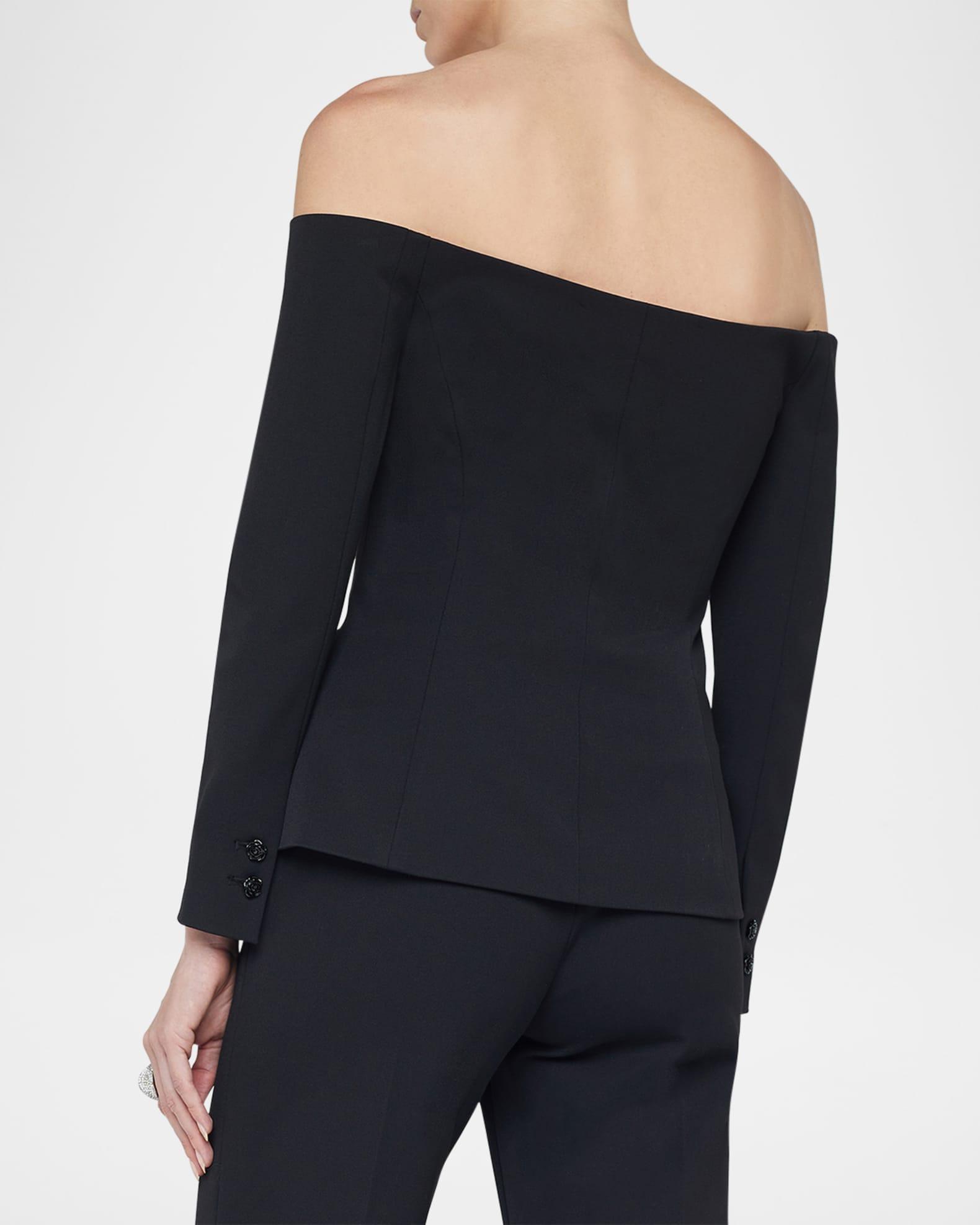 Alice Off-Shoulder Blazer Product Image