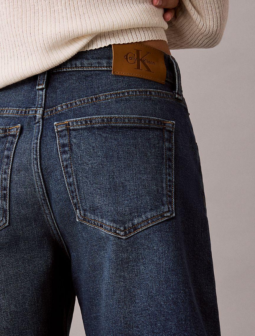 Roll Hem A-Line Denim Shorts Product Image