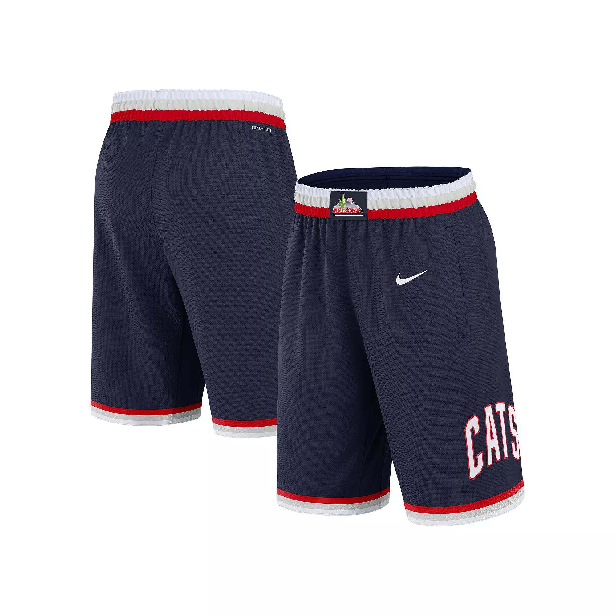 Men's Nike Navy Arizona Wildcats Road Replica Performance Shorts,  Product Image