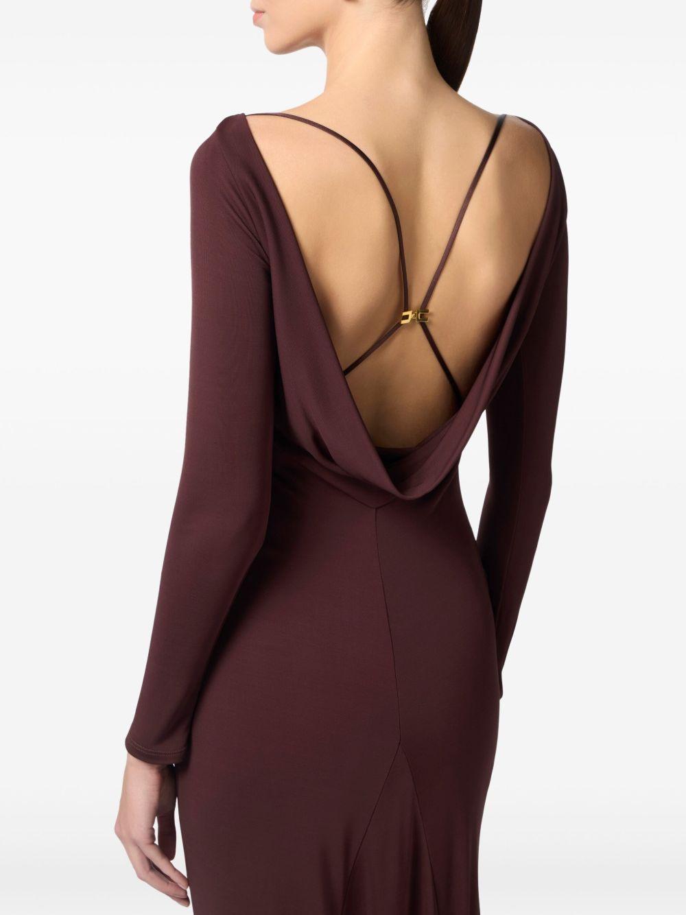 draped jersey gown Product Image