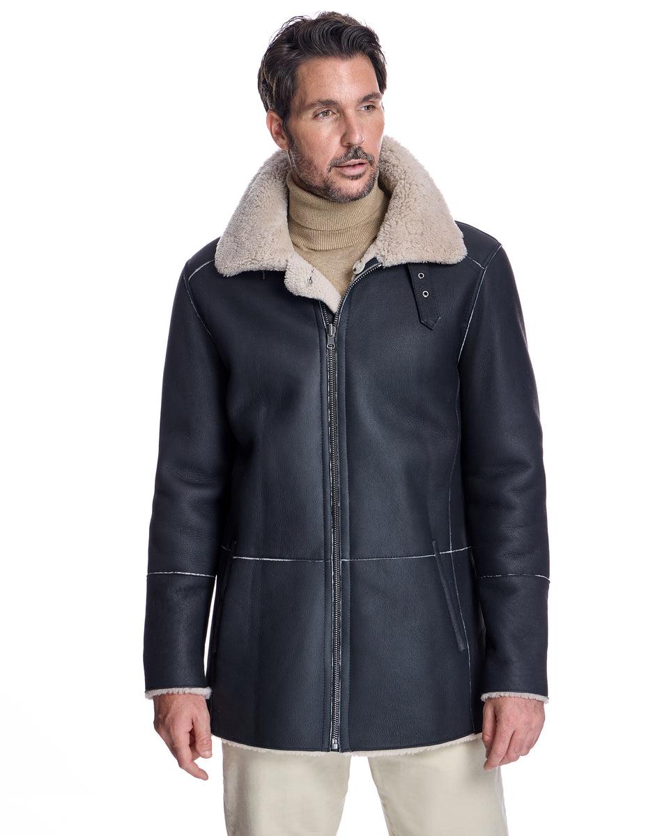 MEN'S SHEARLING LAMB COAT Product Image